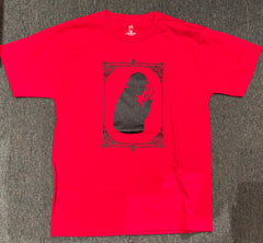 Sherlock Holmes T-Shirt- Black on Red