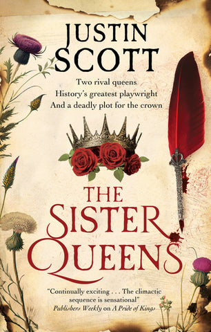 Justin Scott - The Sister Queens - Preorder Signed